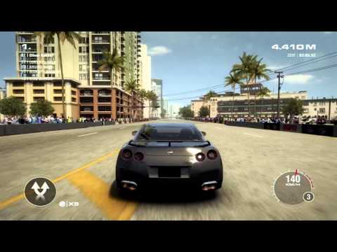 GRID 2  - Miami Liveroutes -  Nissan GT-R - Endurance/Ausdauer