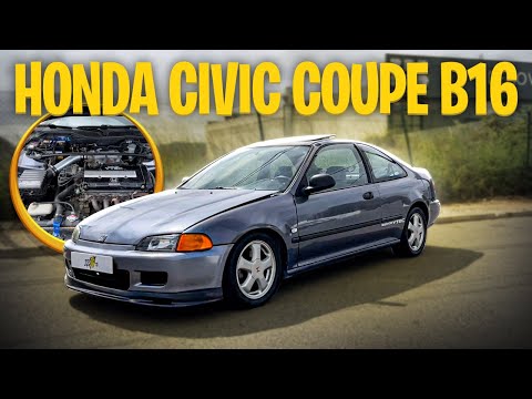 HONDA CIVIC COUPE B16 | LAUNCH CONTROL + BURNOUT | DIDITV