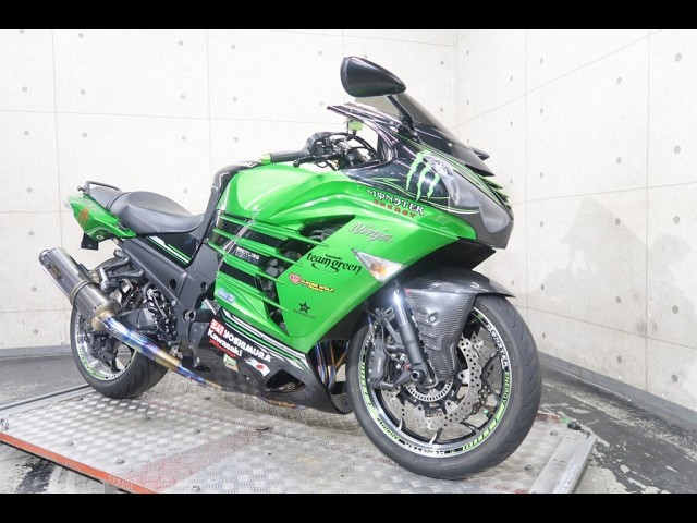 淡いグリーンの子 ZX-14R/カワサキ Ninja ZX-14R 東南アジア仕様 ETC ストライカー