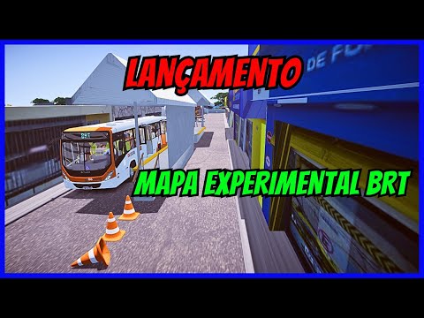 ????Gameplay Novo Mod Mapa Experimental BRT | Proton Bus Simulator | PBSU | Mods | Simulador de Ônibus