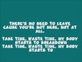 Get Scared - Not At All {Lyrics} 