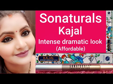 So naturals kajal for intense dramatic look | best & affordable natural kajal | RARA  | Video