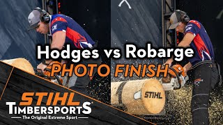 PHOTO FINISH: Hodges and Robarge battle in Stock Saw