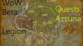 iZocke WoW: Legion Quests in Azsuna #123 - Machtvolle Präsenz