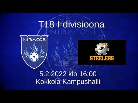 T18 I-divisioona: 5.2.2022 Nibacos - Steelers klo 16