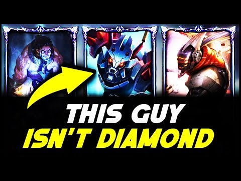 70% Winrate Silver Kha'zix Disguises as a Diamond then DEMOLISHES!! - League of Legends