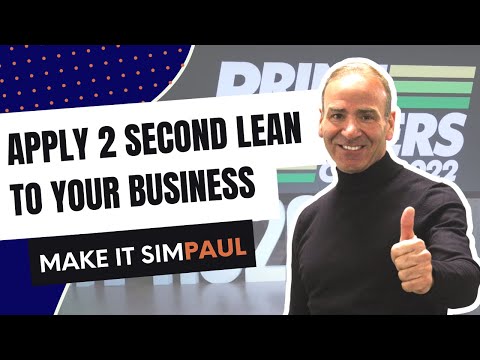 3 Important Keys to Applying 2-Second Lean| Lucas Holland | Paul Akers