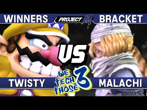 Project M - Twisty (Wario) vs Malachi (Sheik) - We Tech Those 3 Winners