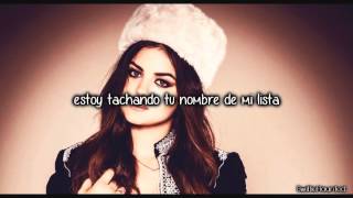 Lucy Hale - Goodbye Gone (Traducida al español)