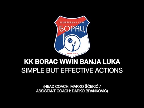 KK Borac WWIN Banja Luka (2024-25 Season): Simple but Effective Actions