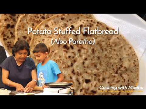 Image of Cooking with Grandson - Potato-Stuffed Paratha