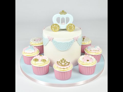 PRINCESS CARRIAGE fondant icing cutter set of 2 PRINCESS CARRIAGE fondant icing cutter set of 2