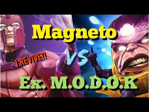 MCOC - Magneto VS Ex. Modok - 1 Revive - Abyss of Legends - Path 4.