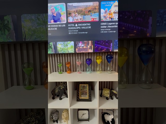 Vídeo relacionado con GNEGNI LIFE Reloj de arena de 60 minutos, decoración de cristal, 1 hora, reloj de arena para casa, escritorio, aula, oficina, decoración de bodas (dorado)