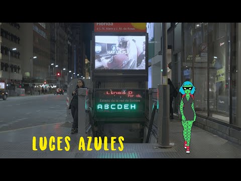 2 - LUCES AZULES - Vale Acevedo ♫ (Visual)