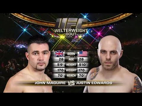 John Maguire vs Justin Edwards full fight