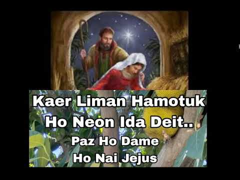 KARAOKE ,NATAL TIMOR_PAZ HO DAME