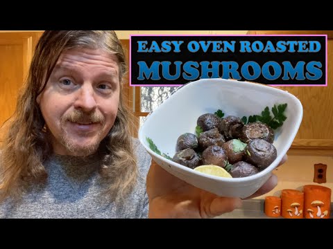 🍄🟫EASY OVEN ROASTED MUSHROOMS: TESTED AND PERFECTED🍄🟫