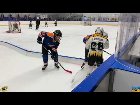 Kiekko-Vantaa 09 vs Kiekko Nikkarit 09 Leijonaliiga 3.2.2019