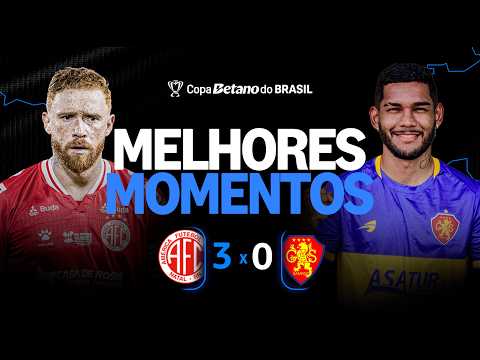 AMÉRICA-RN 3 x 0 GRÊMIO SAMPAIO | MELHORES MOMENTOS | SÓ IMAGENS | 2ª FASE COPA DO BRASIL 2026