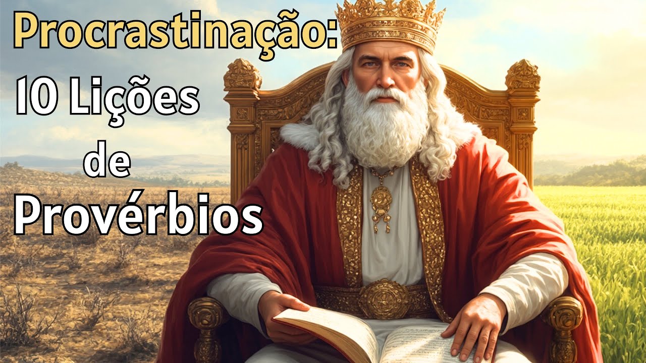 Vença a Procrastinação com as 10 Lições de Provérbios