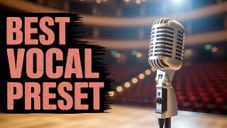 Lead Vocal Preset for Clean & Strong sond { Free Download }