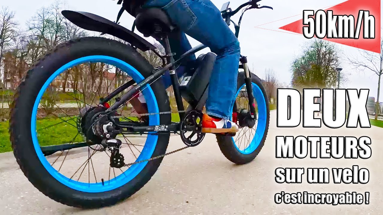 Vélo électrique deux moteurs surpuissant ! Lankeleisi MG740 plus ! 2000w @lankeleisi-official