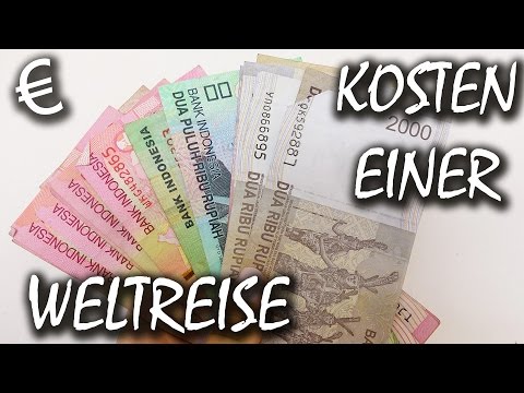 Die Weltreise finanzieren, Kosten + Geld Spar Tipps vor der Reise!