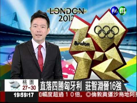 直落四勝匈牙利 莊智淵晉16強