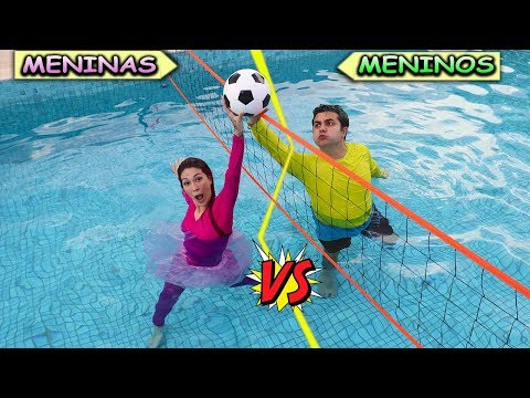 TIPOS DE CRIANÇAS NA PISCINA 7| Família Maloucos