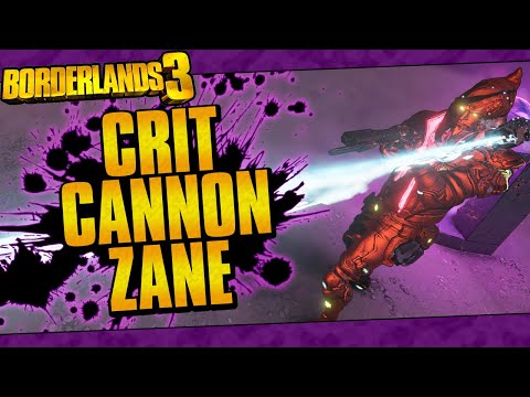 Borderlands 3 | The True Power Of Zane's 4th Skill Tree (Crit Cannon Zane Build Showcase!)