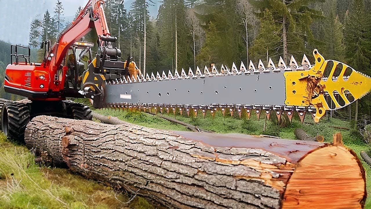 This Powerful Machine Surprises Even Foresters - Incredible Ingenious Woodworking Inventions