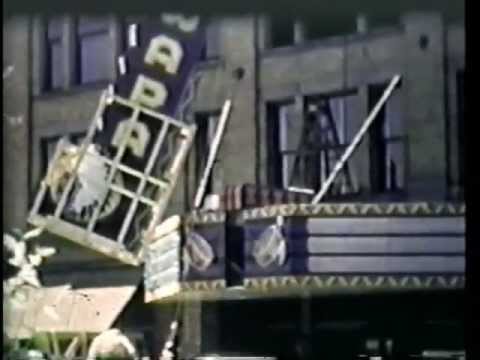 Brown Theater becomes Wapa May, 1938 8mm Wapakoneta History