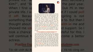 Daily shadowing day 29. Practice English free at website Estudyme #estudyme #english #shadowing