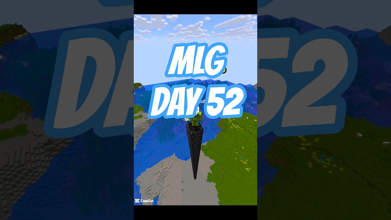 EXTREME Challenge in MINECRAFT | Day 52 | UlexClips #daily #challenge #gaming #facts #mlg #minecraft