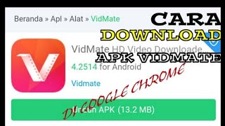 Download lagu cara download apk vidmate di google croom 100%work mp3