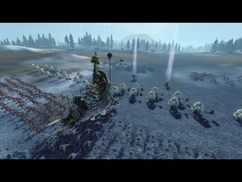 Total War: Warhammer 2 Battle - Lizardmen vs High Elves - Mazda's Missiles!