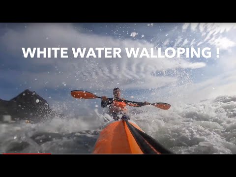 SURFSKI: White Water Pounding & Losing my Ski  !