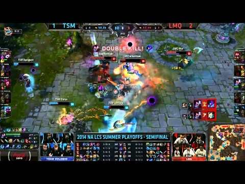 XiaoWeiXiao Pentakill - TSM vs LMQ