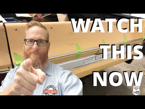 HOW TO REMOVE AND INSTALL TAILGATE TRIM ON A 1977 C10 TRUCK- THE RIGHT WAY AND THE WRONG WAY