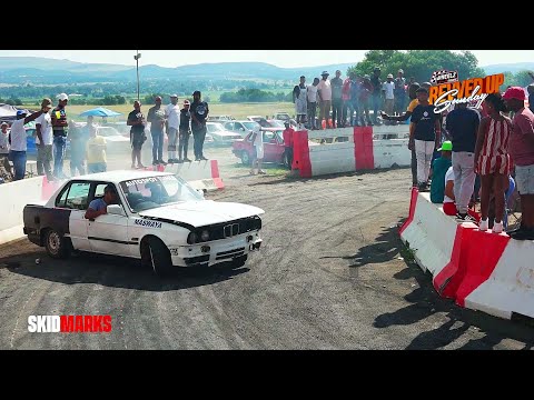 Austin spinning Eric Maswaya's BMW E30