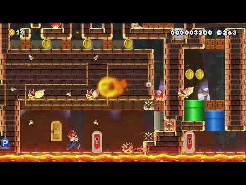 Wave Defence by Original90 - Super Mario Maker 2 - No Commentary 1bx