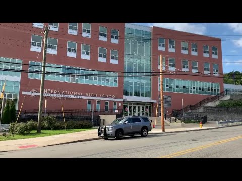 NJ Paterson Red Cross Sets Up Temporary Shelter At International High School