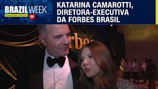 Vídeo: Brazil Week em NY: Katarina Camarotti, diretora-executiva da Forbes Brasil, fala à CNN