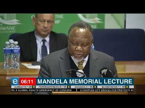 Motlanthe delivers Mandela Memorial Lecture