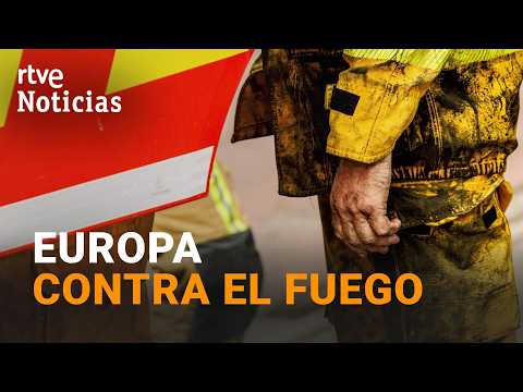 Incendios forestales | El sur y el centro de Europa sufren los estragos del fuego | RTVE Noticias