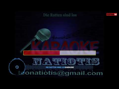 Die Ratten sind los KARAOKE  - 2 semitone