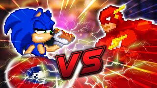 Who's FASTER? Sonic VS Flash (Paramount Plus VS DC Superhero) | DEATH BATTLE!