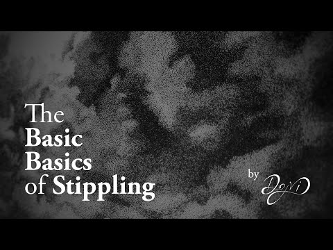 The Basic Basics of Stippling | Drawing Tutorial