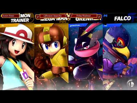 Anarchy / CJFrozen vs Delta / Peabnut - Doubles Losers Semi-Final - Grinds & Shines #4